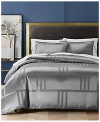 Hotel Collection Structure 3-Pc. Duvet Cover Set, Full/Queen, Exclusively at Macy's