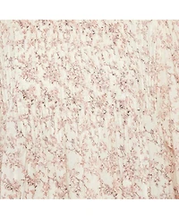 Pre-Owned Isabel Marant Women's Etoile Pink Printed Cotton Pleated Midi Dress