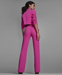 Bcbg Womens Pink Suit
