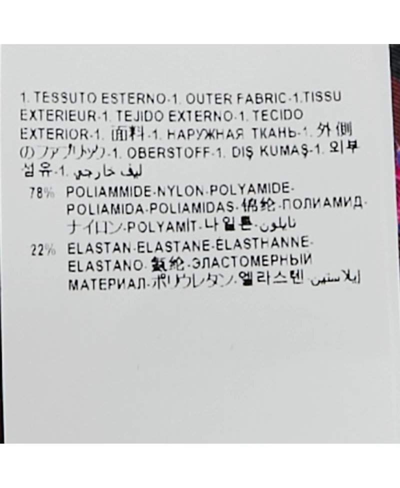 Pre-Owned Versace Women's Pink/multicolor Printed Jersey Leggings