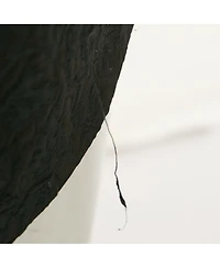 Pre-Owned Dolce & Gabbana Women's Black Jacquard Crew Neck Top