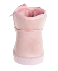 Bebe Girls' Toddler 5T-10T Bow Detail Winter Boots