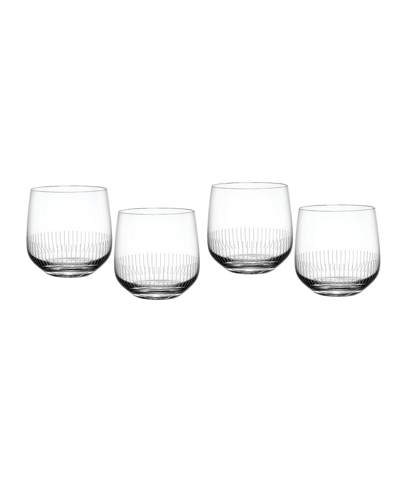 Villeroy & Boch Afina Double Old Fashioned Glasses, Set of 4