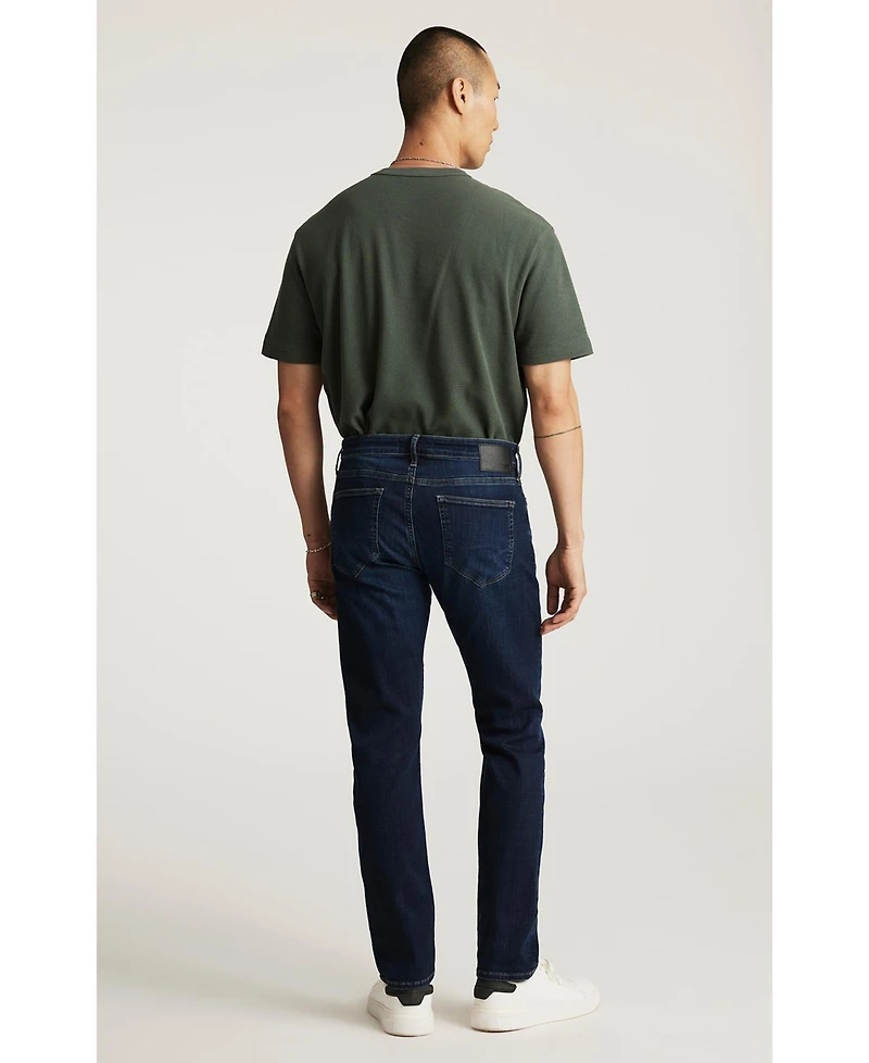 Mavi Jeans Men's Jake Slim Leg Midnight Brushed Feather Blue