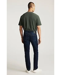 Mavi Jeans Men's Jake Slim Leg Midnight Brushed Feather Blue
