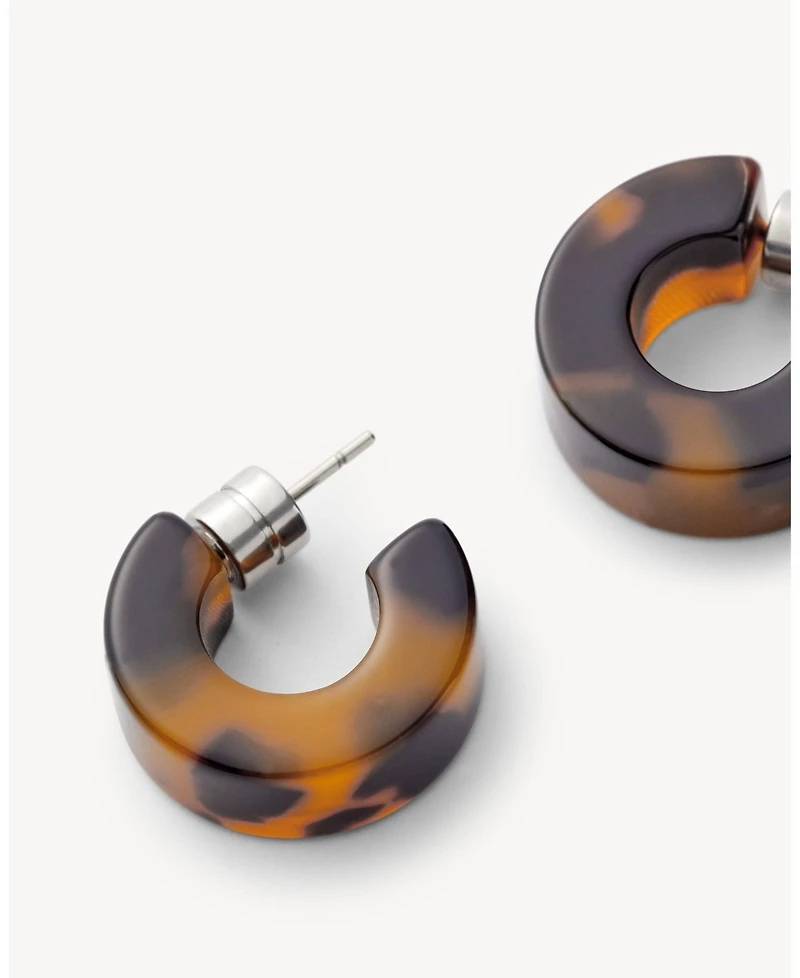 Machete Muse Hoops in Classic Tortoise