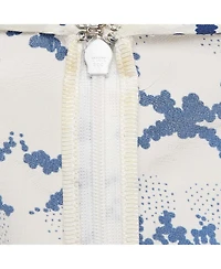 Pre-Owned Stella Mccartney Women's White Printed Silk Layered Midi Skirt