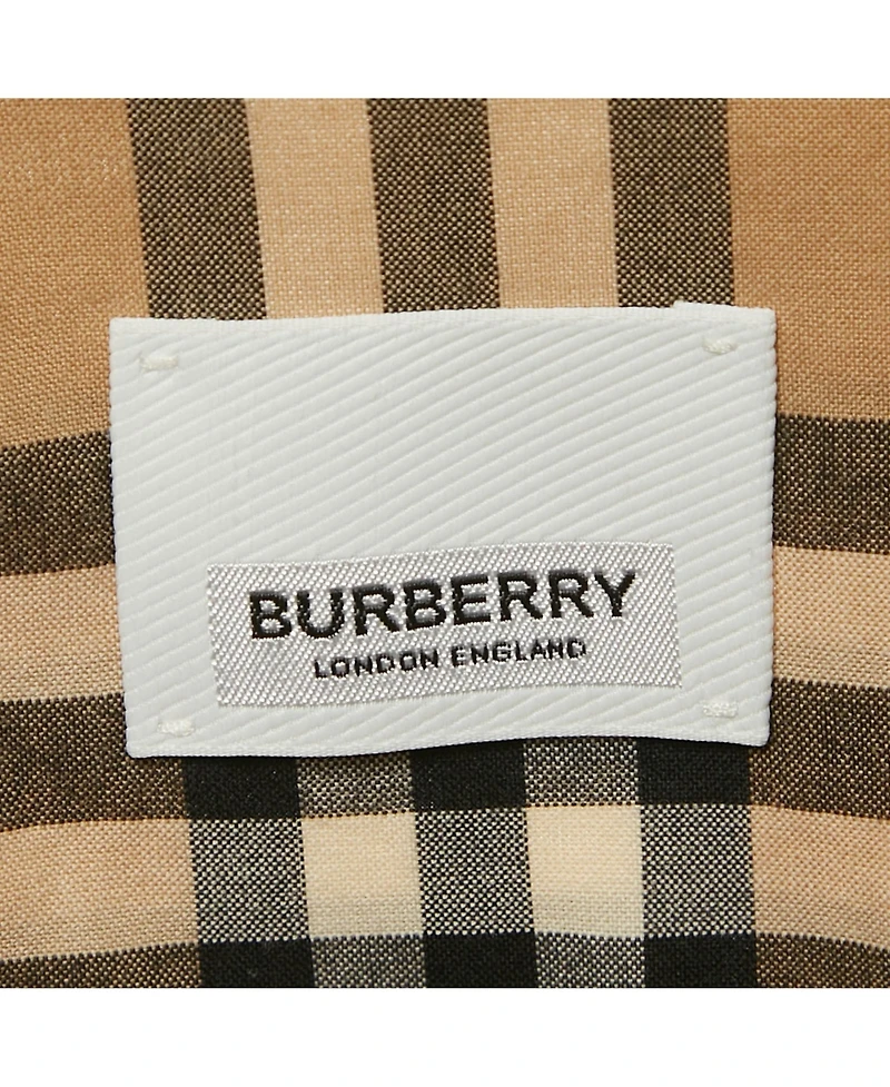 Pre-Owned Burberry Women's Vintage Check Print Cotton Full Sleeve Shirt