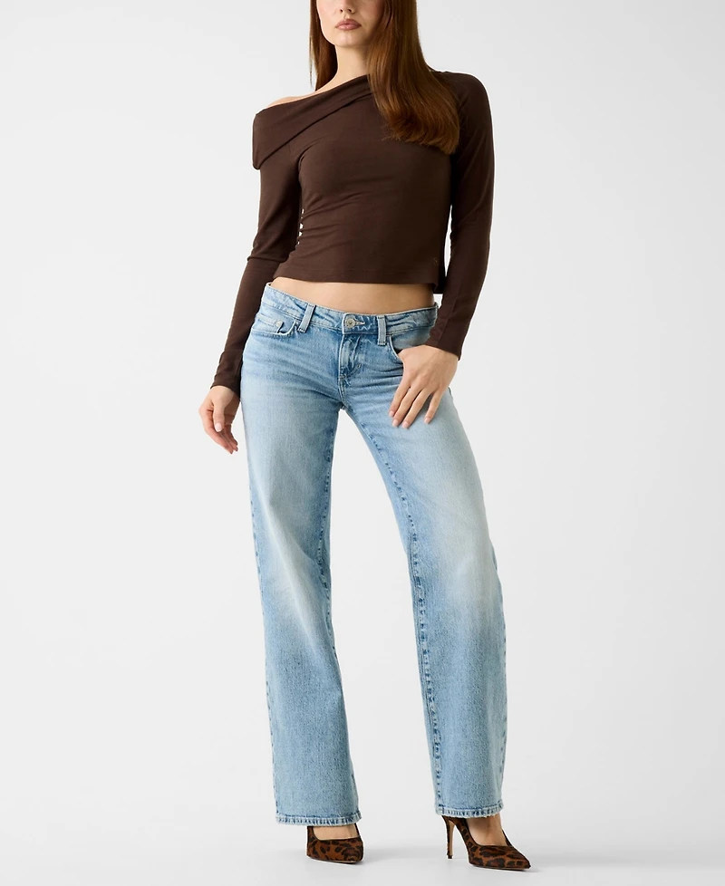 Guess Women's Low-Rise Slouchy Jeans