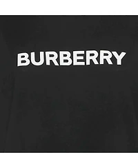 Pre-Owned Burberry Women's Logo Print Cotton Crewneck T-Shirt