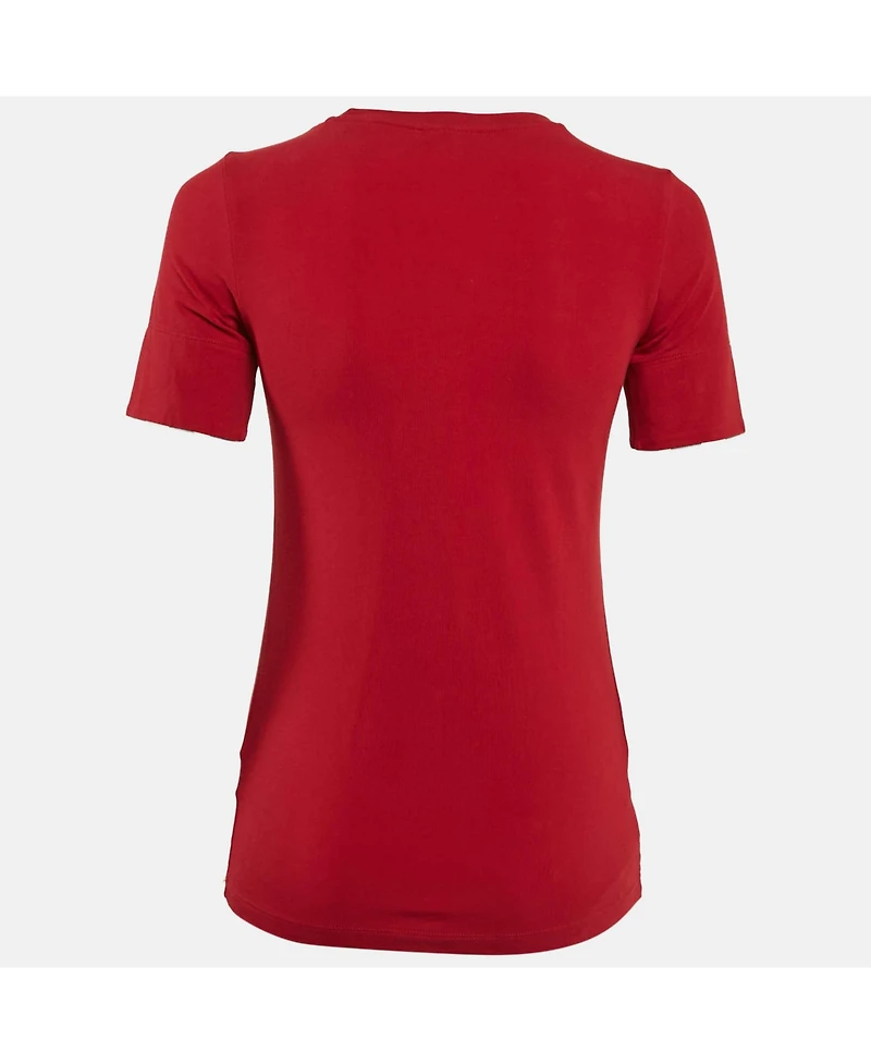 Pre-Owned Burberry Women's Brit Jersey Crewneck T-Shirt