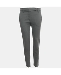 Pre-Owned Brunello Cucinelli Women's Gabardine Formal Trousers