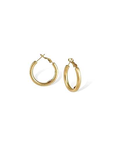 Retro Chic Small Hoop Earrings