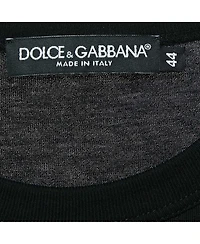 Pre-Owned Dolce & Gabbana Men's Jersey Crew Neck T-Shirt