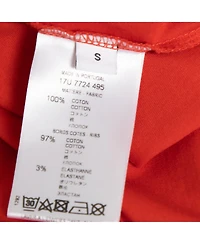 Pre-Owned Givenchy Women's Cotton Star Appliqued Short Sleeve T-Shirt