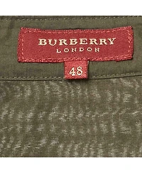 Pre-Owned Burberry Women's London Vintage Button Front Blouse