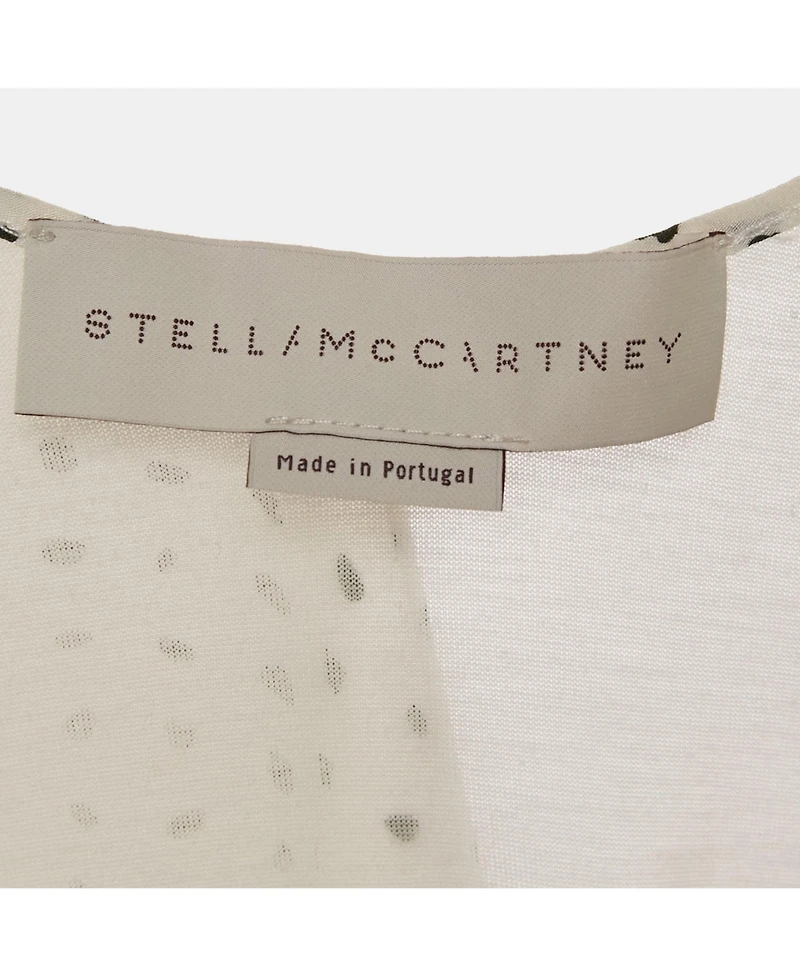 Pre-Owned Stella Mccartney Women's Silk & Knit Layered Top