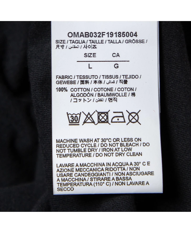 Pre-Owned Off-White Men's Pre-Owned Terry Knit Pictogram Incompiuto Sweatshirt