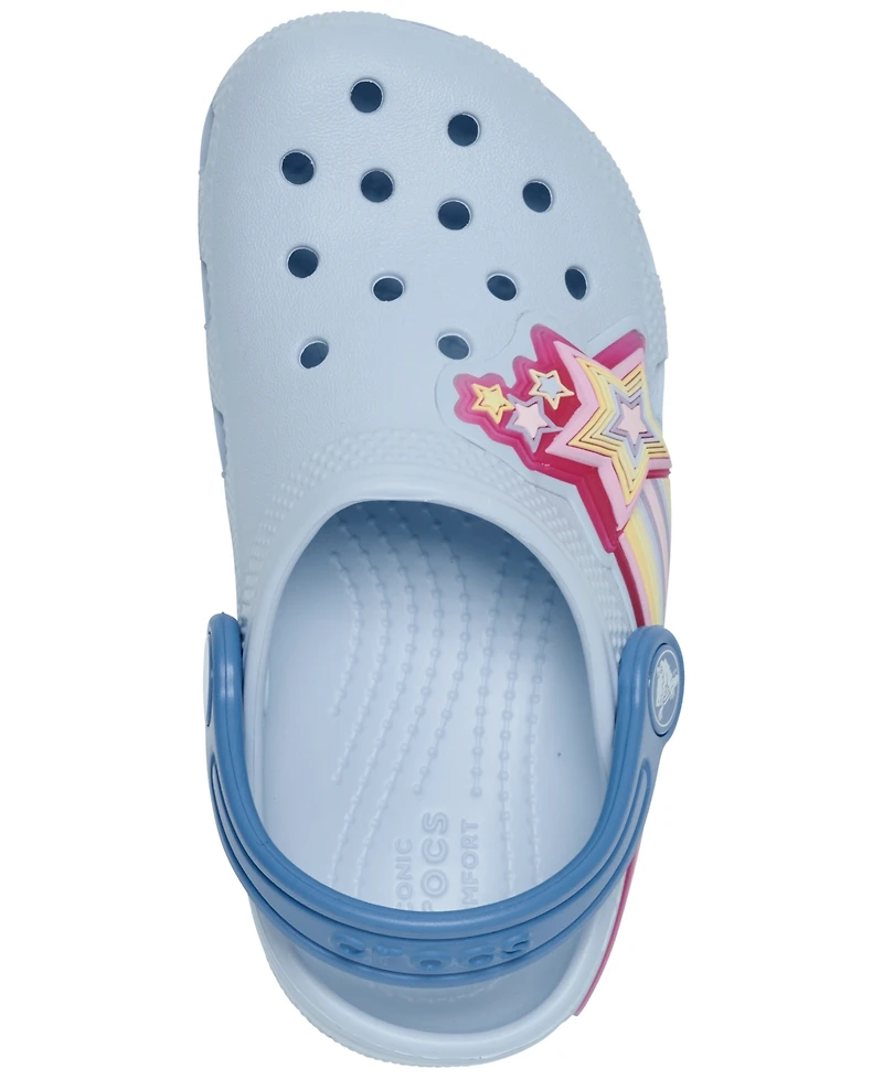 Crocs Toddler Kids Star Lights Light-Up Classic Clogs from Finish Line