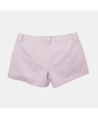 Pre-Owned Dolce & Gabbana Women's Pre-Owned D&g Purple Cotton Shorts