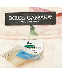 Pre-Owned Dolce & Gabbana Women's Print Jacquard Trousers