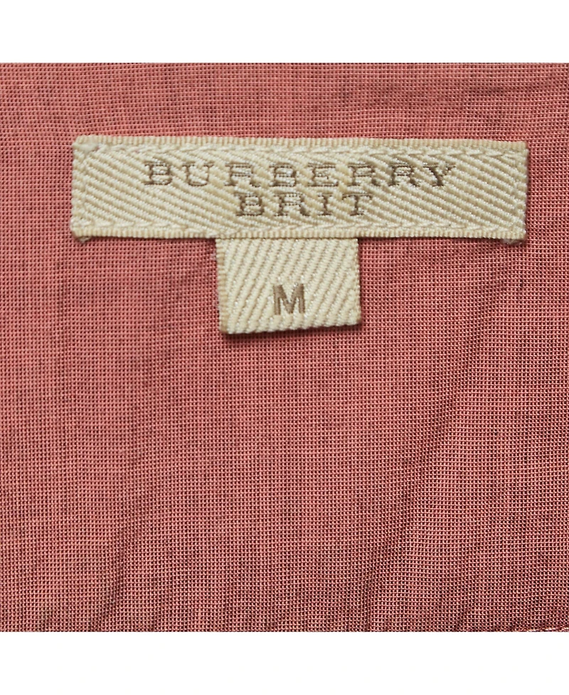 Pre-Owned Burberry Women's Brit Pink Checked Cotton Tunic