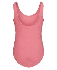 Roxy Girls' 7-16 Floral Loop One-Piece Swimsuit