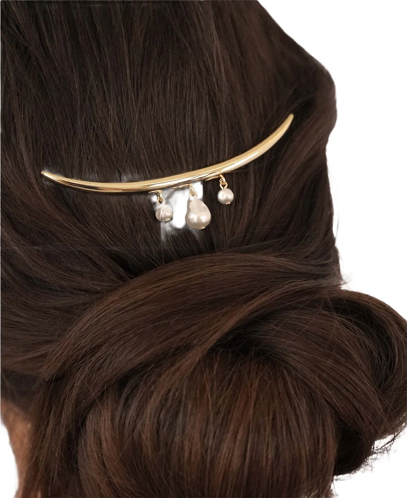 Ettika Mermaid Cultivated Pearl Barrette
