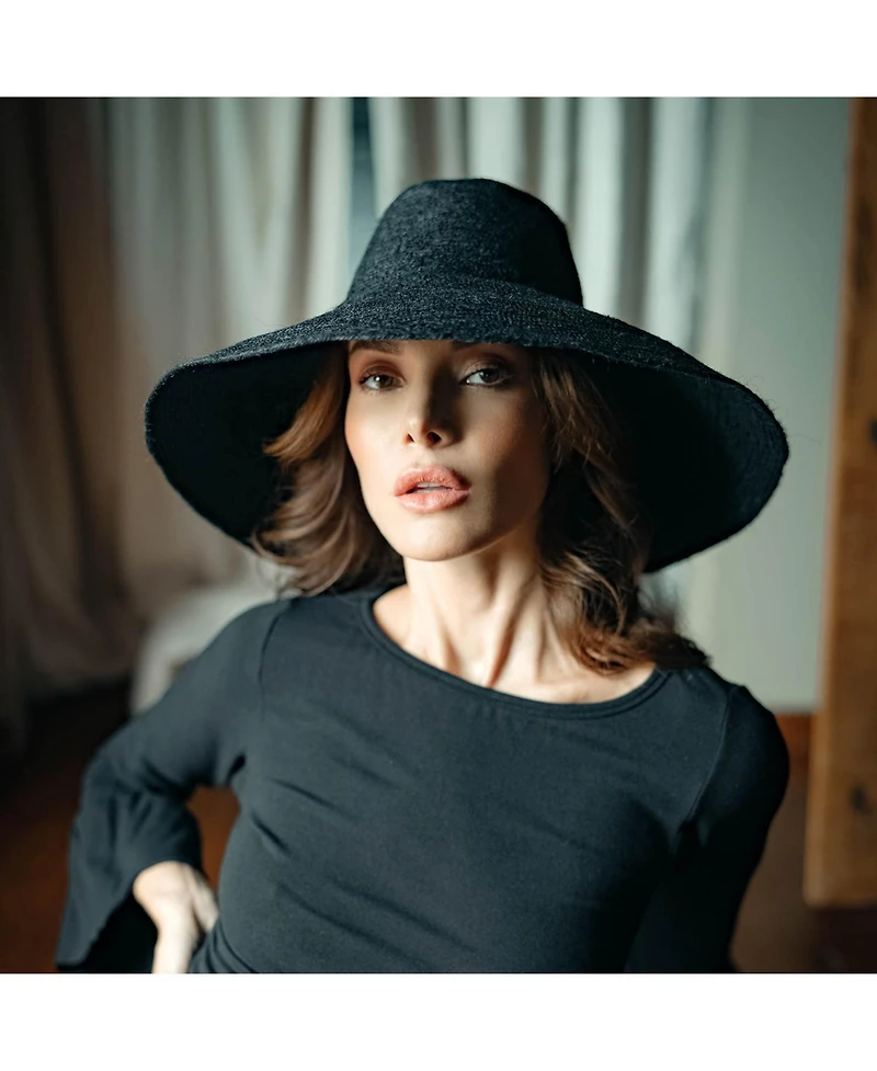 Brunna.co Riri Jute Hat in Black