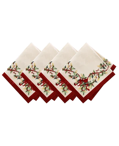 Villeroy & Boch Winter Bows and Garland Napkins, Set of 4