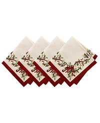Villeroy & Boch Winter Bows and Garland Napkins, Set of 4