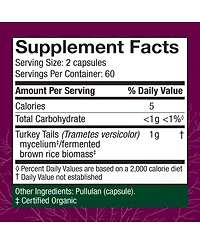 Host Defense Lion's Mane (120 ct) & Turkey Tail (120 ct)