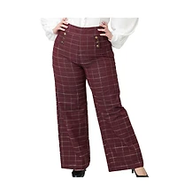 Unique Vintage Plus 1940s Ginger Wide Leg Pants