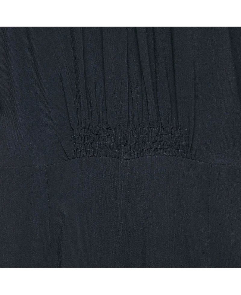 Pre-Owned Stella Mccartney Women's Black Crepe Long Sleeve Jumpsuit