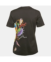 Pre-Owned Versace Women's Starfish Print Jersey Crew Neck T-Shirt