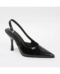 Berness Women's Carmel Patent Slingback Heels