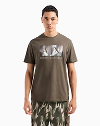 A|X Armani Exchange Men's Short Sleeve Crewneck Box Logo T-Shirt