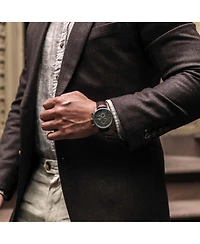 Vincero Men's Chrono S2 Chronograph Brown Leather Strap Watch 42mm