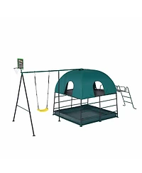 JumpKing Ultimate Adventure Playset - All-in-One 5-Station Playset