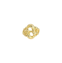 Sohi Women's The Small Link Statement Ring