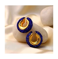 Sohi Women's The Mirror Cuff Earrings