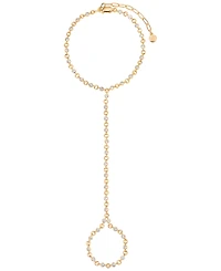 Ettika Crystal Dotted Hand Chain