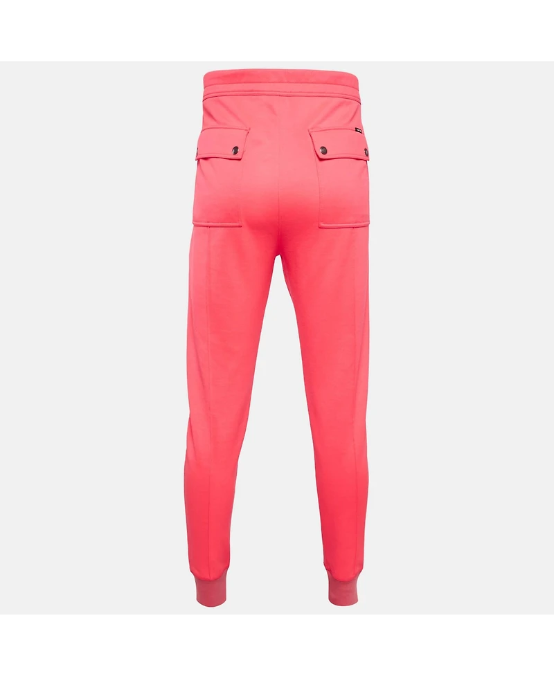 Pre-Owned Tom Ford Men's Neon Pink Jersey Joggers Xl