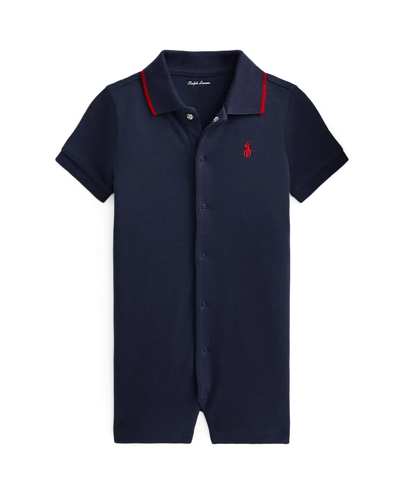 Polo Ralph Lauren Baby Boys' Collar Shortall