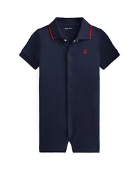 Polo Ralph Lauren Baby Boys' Collar Shortall