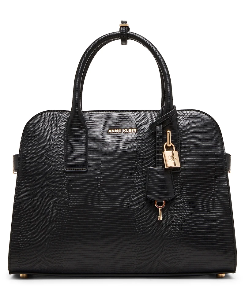 Anne Klein Medium Curved Satchel Bag