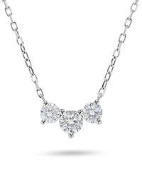 Macy's Diamond Necklace (1/2 ct. t.w.) 14k Yellow Gold (also White Gold)