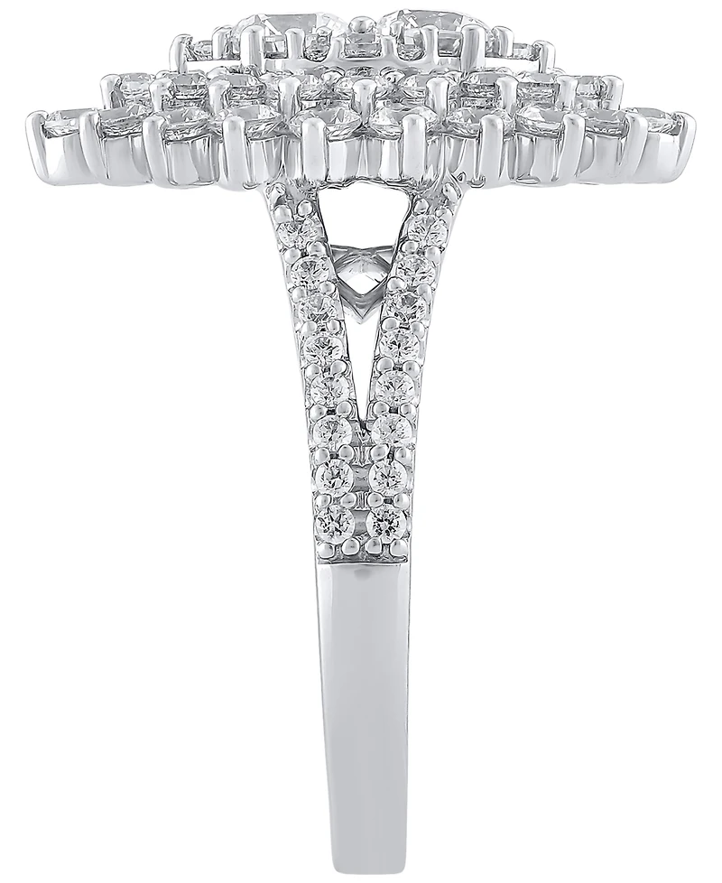 Macy's Diamond Bridal Ring (2 ct. t.w.) in 14k White Gold