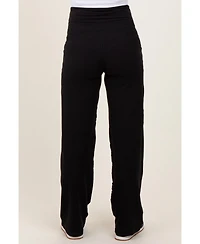 Pinkblush Maternity Black Straight Leg Yoga Pants