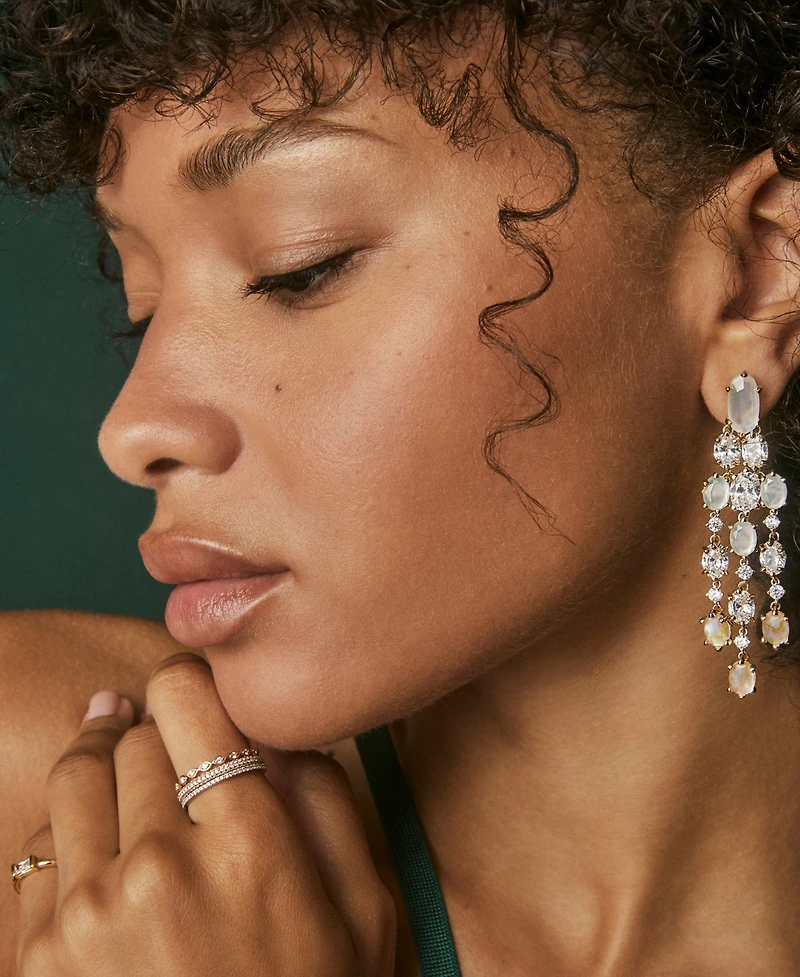 Kendra Scott Multi-Stone Statement Earrings